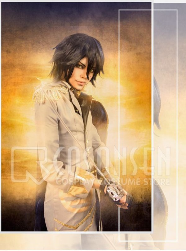 画像6: 【20%OFF】刀剣乱舞 ミュージカル2部ライブ衣装 幕末天狼傳 長曽祢虎徹 コスプレ衣装