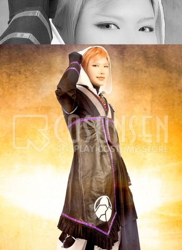 画像4: 【20%OFF】刀剣乱舞 ミュージカル2部ライブ衣装 阿津賀志山異聞 岩融 コスプレ衣装 黒コート付き