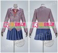 画像2: Doki Doki Literature Club! ドキドキリテラチャークラブ DDLC Monika もにか モニカ 制服 コスプレ衣装 (2)