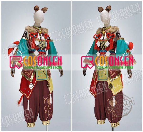 画像7: 【25%OFF】あんさんぶるスターズ あんスタ スカウト!十二支(前編)戌 高峯翠 コスプレ衣装