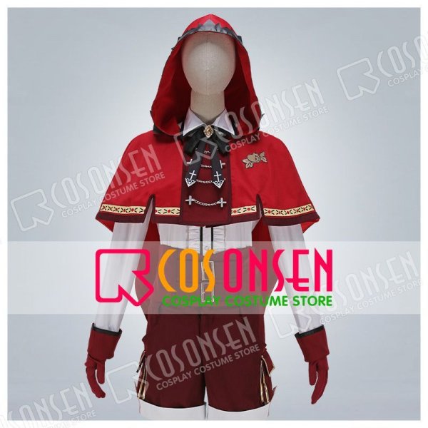 画像8: 【25%OFF】あんさんぶるスターズ あんスタ スカウト！狼と赤ずきん 仁兎なずな 赤ずきん衣装 コスブレ衣装