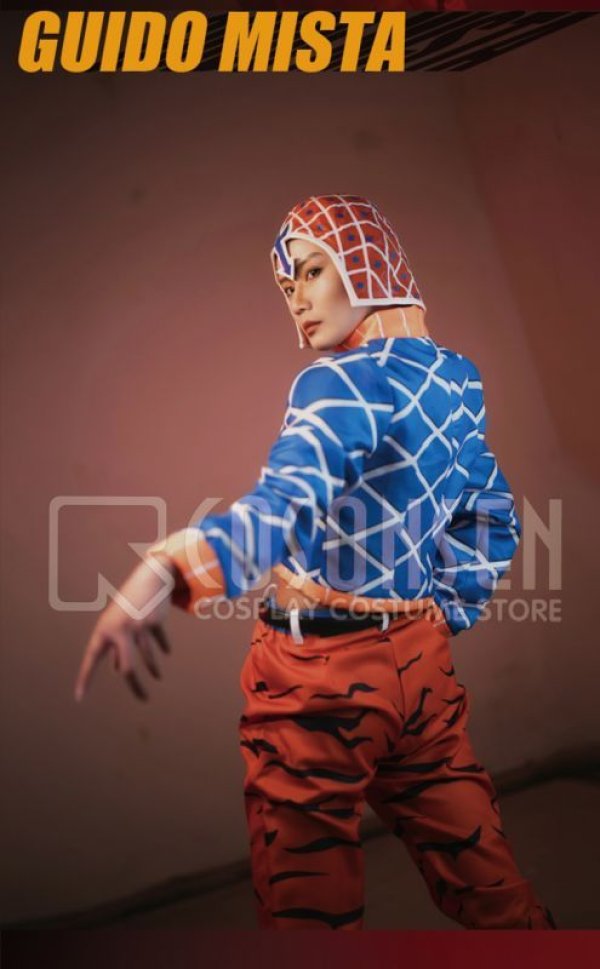 画像9: ジョジョの奇妙な冒険　第5部 グイード・ミスタ コスプレ衣装