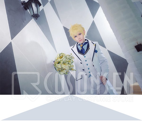 画像5: 【25%OFF】Fate/Grand Order FGO 白亜の薔薇 ホワイトローズ アーサー・ペンドラゴン コスプレ衣装