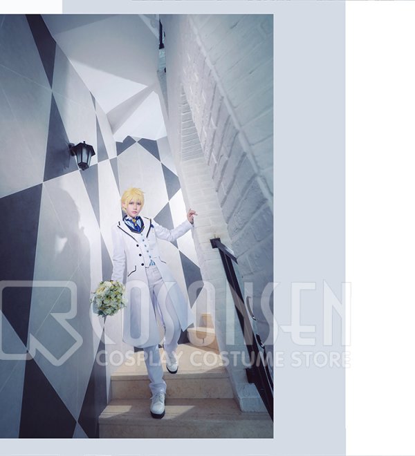 画像4: 【25%OFF】Fate/Grand Order FGO 白亜の薔薇 ホワイトローズ アーサー・ペンドラゴン コスプレ衣装