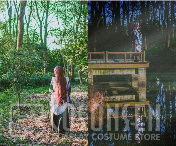 画像8: ローゼンメイデン0-ゼロ- 大正浪漫風 翠星石 コスプレ衣装