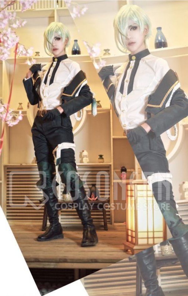 画像10: 【20%OFF】刀剣乱舞 とうらぶ 膝丸 コスプレ衣装