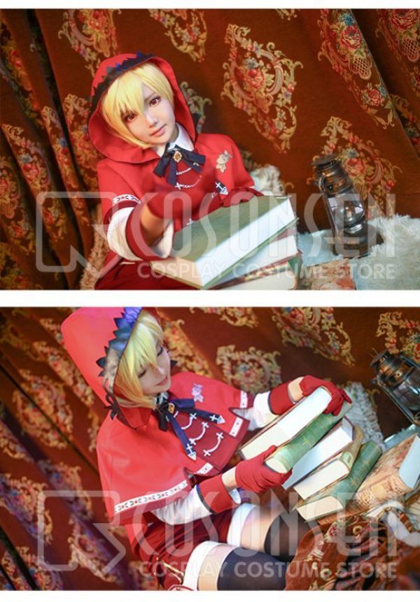 画像5: 【25%OFF】あんさんぶるスターズ あんスタ スカウト！狼と赤ずきん 仁兎なずな 赤ずきん衣装 コスブレ衣装