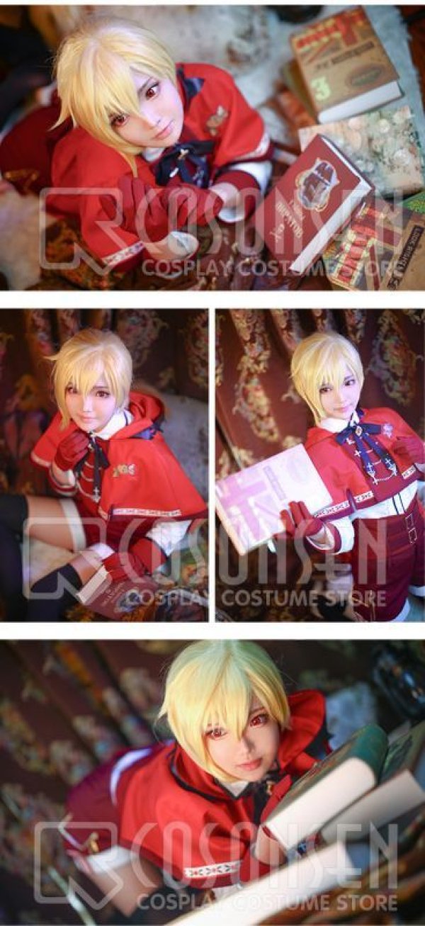 画像7: 【25%OFF】あんさんぶるスターズ あんスタ スカウト！狼と赤ずきん 仁兎なずな 赤ずきん衣装 コスブレ衣装