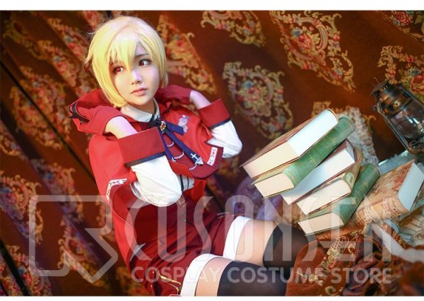 画像3: 【25%OFF】あんさんぶるスターズ あんスタ スカウト！狼と赤ずきん 仁兎なずな 赤ずきん衣装 コスブレ衣装