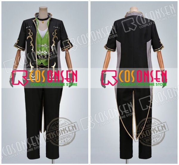 画像9: 【25%OFF】あんさんぶるスターズ あんスタ 奇跡☆決勝戦のウィンターライブ 漣 ジュン コスプレ衣装