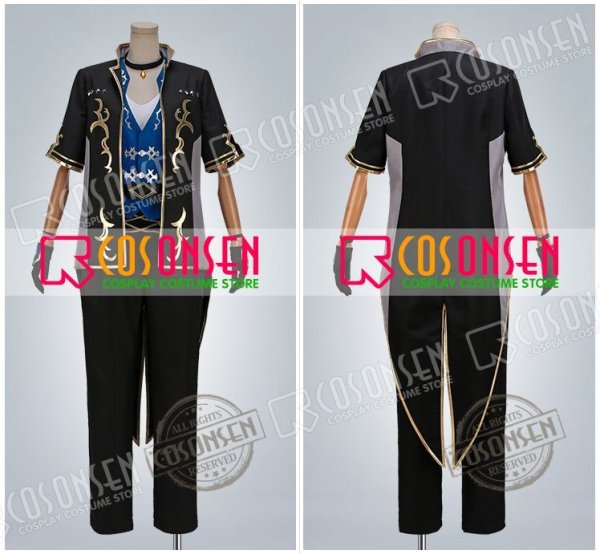 画像9: 【25%OFF】あんさんぶるスターズ あんスタ 奇跡☆決勝戦のウィンターライブ 七種茨 コスプレ衣装