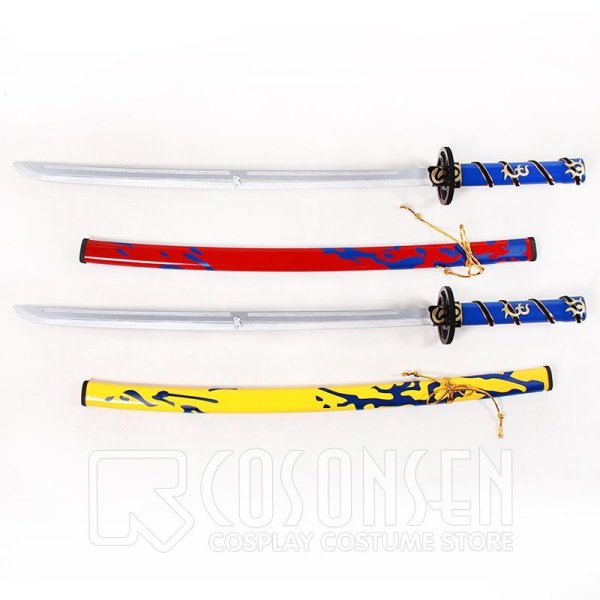 画像8: Fate/Grand Order 宮本武蔵 新免武蔵守藤原玄信 霊基再臨 第二段階 第三段階 最終再臨 剣 コスプレ道具 セイバー 97cm