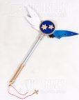 画像1: Fate/Grand Order FGO マスター イリヤスフィール・フォン・アインツベルン 魔法の杖 カレイドステッキ コスプレ道具 60cm (1)