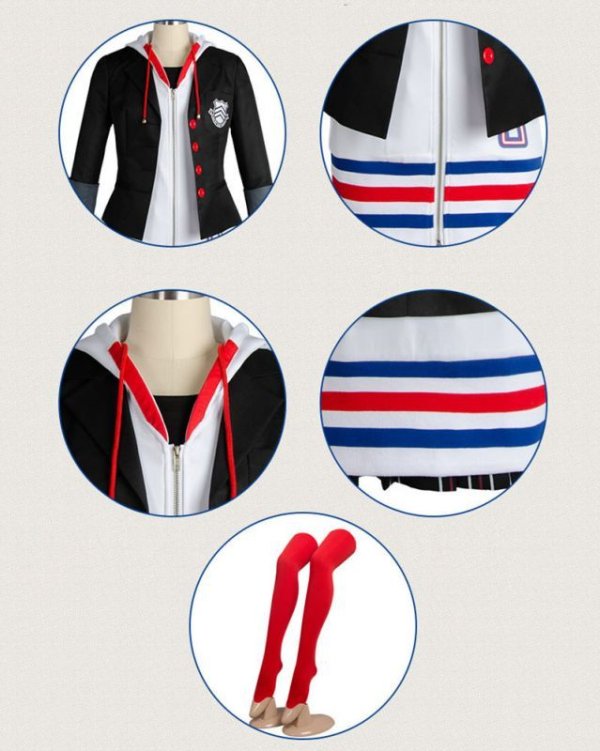 画像7: PERSONA5 the Animation THE DAY BREAKERS ペルソナ5 高巻杏 コスプレ衣装