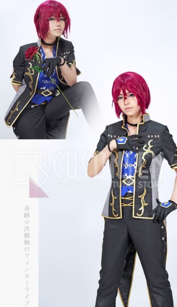 画像4: 【25%OFF】あんさんぶるスターズ あんスタ 奇跡☆決勝戦のウィンターライブ 七種茨 コスプレ衣装