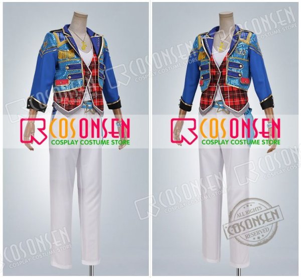 画像10: 【25%OFF】あんさんぶるスターズ あんスタ 奇跡☆決勝戦のウィンターライブ 氷鷹北斗 コスプレ衣装