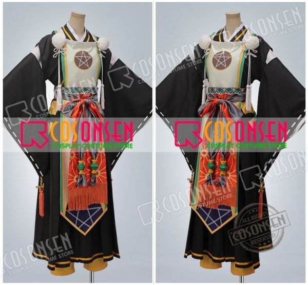 画像3: 【25%OFF】あんさんぶるスターズ あんスタ 初興行★祝宴のフォーチューンライブ 青葉つむぎ 逆先夏目 コスプレ衣装