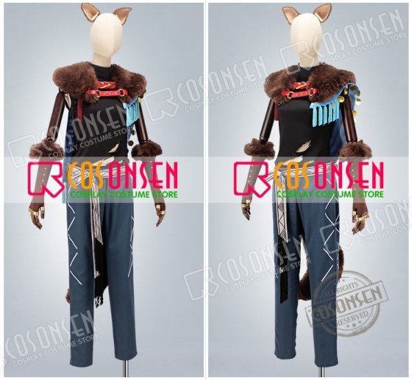 画像3: 【25%OFF】あんさんぶるスターズ あんスタ スカウト!狼と赤ずきん 鬼龍紅郎 コスブレ衣装