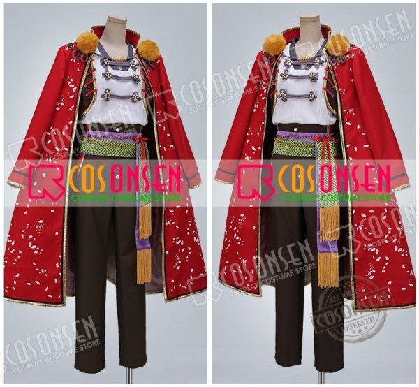 画像3: 【25%OFF】あんさんぶるスターズ あんスタ デコレート深紅のショコラフェス 蓮巳敬人 コスプレ衣装