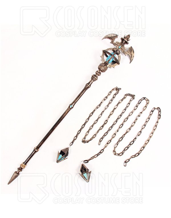 画像1: Fate/Grand Order FGO カーミラ 鎖と杖 コスプレ道具 145cm