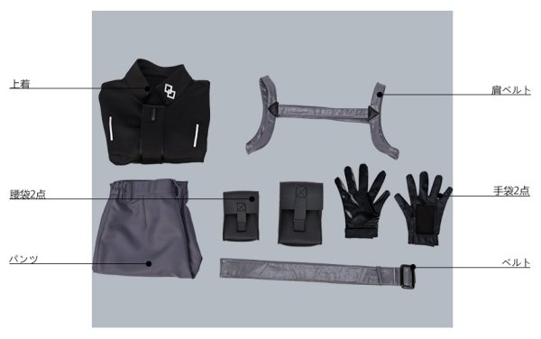 画像17: Fate/Grand Order FGO 主人公 ぐだ男 極地用カルデア制服 魔術礼装 コスプレ衣装