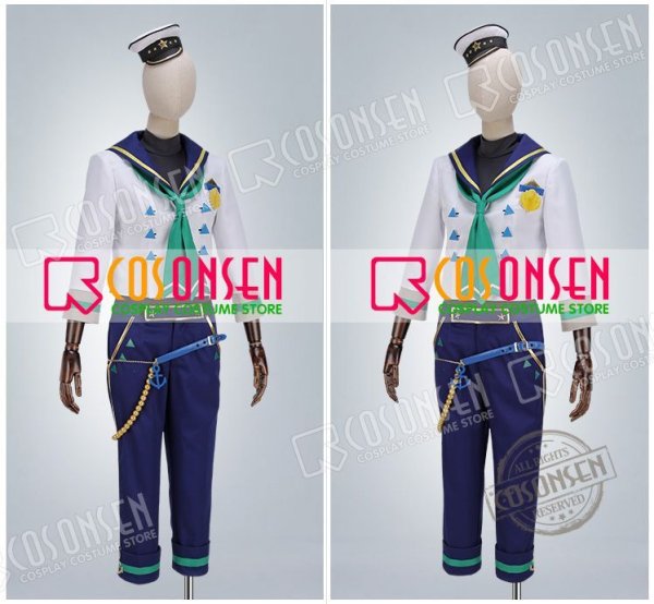 画像3: 【25%OFF】あんさんぶるスターズ あんスタ 航海!早春のクルージングライブ 葵ゆうた コスプレ衣装