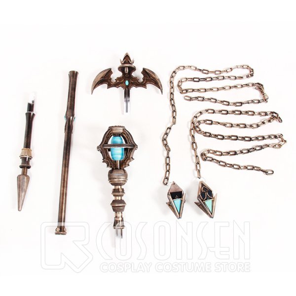 画像2: Fate/Grand Order FGO カーミラ 鎖と杖 コスプレ道具 145cm