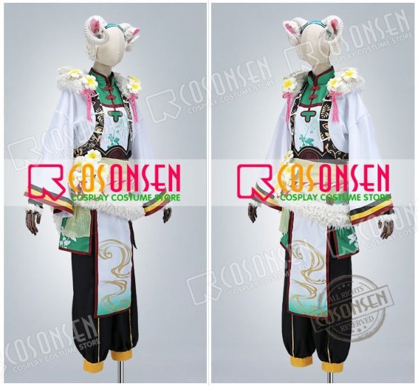 画像10: 【25%OFF】あんさんぶるスターズ あんスタ スカウト！十二支（後編）未 深海奏汰 コスプレ衣装