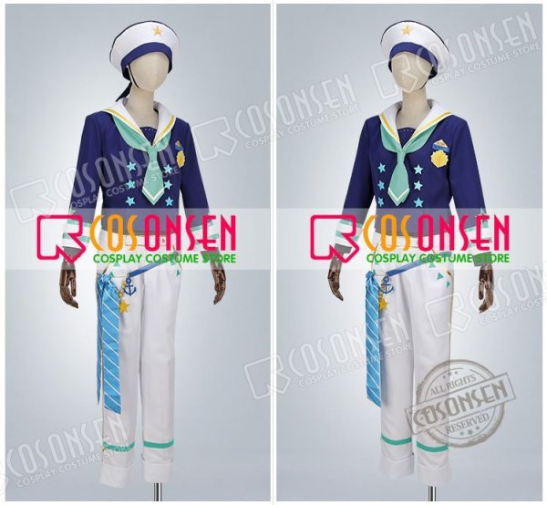 画像3: 【25%OFF】あんさんぶるスターズ あんスタ 航海!早春のクルージングライブ 深海奏汰 コスプレ衣装