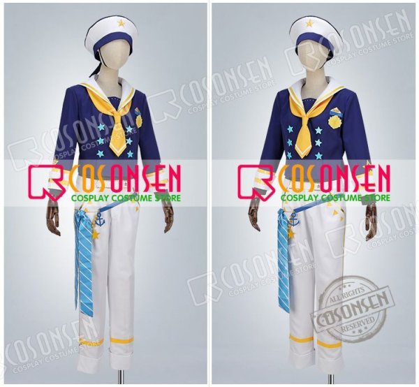 画像3: 【25%OFF】あんさんぶるスターズ あんスタ 航海！早春のクルージングライブ 仙石忍 コスプレ衣装