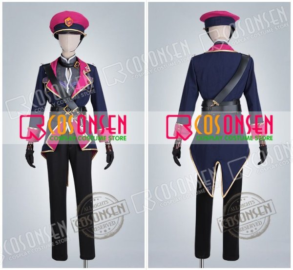 画像8: 【25%OFF】あんさんぶるスターズ あんスタ 生け贄◆不死者たちの復活祭 乙狩アドニス コスプレ衣装