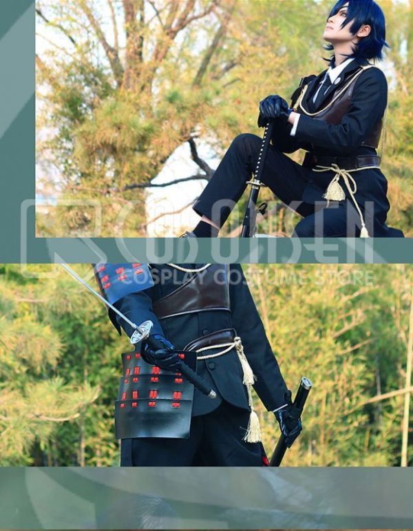 画像4: 【20%OFF】刀剣乱舞 とうらぶ 燭台切光忠 コスプレ衣装