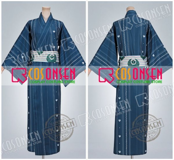 画像4: 【20%OFF】刀剣乱舞 とうらぶ 大江戸温泉 鶯丸 コスプレ衣装