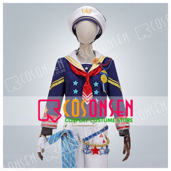 画像7: 【25%OFF】あんさんぶるスターズ あんスタ 航海！早春のクルージングライブ 守沢千秋 コスプレ衣装
