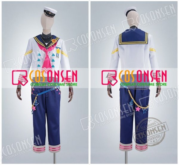 画像4: 【25%OFF】あんさんぶるスターズ あんスタ 航海!早春のクルージングライブ 葵ひなた コスプレ衣装