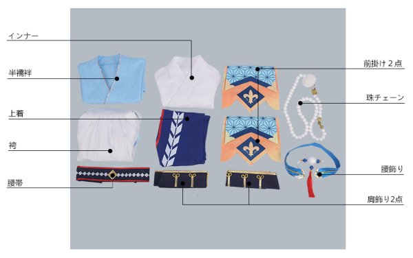 画像15: 【25%OFF】あんさんぶるスターズ あんスタ 初興行★祝宴のフォーチューンライブ 瀬名泉 朔間凛月 月永レオ 鳴上嵐 コスプレ衣装