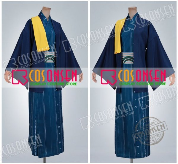 画像3: 【20%OFF】刀剣乱舞 とうらぶ 大江戸温泉 三日月宗近 コスプレ衣装