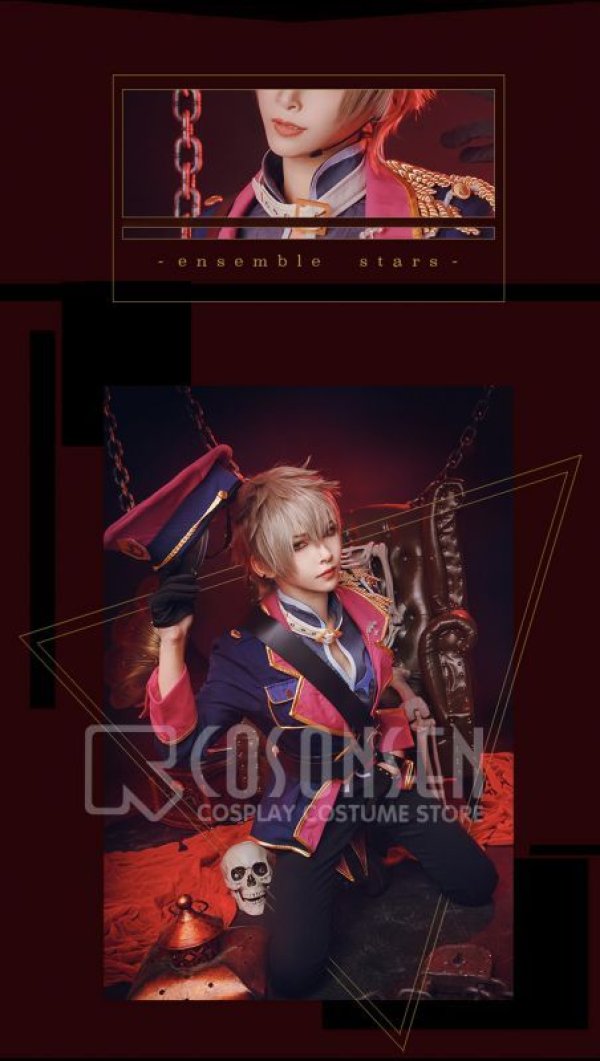 画像7: 【25%OFF】あんさんぶるスターズ あんスタ 生け贄◆不死者たちの復活祭 大神晃牙 コスプレ衣装