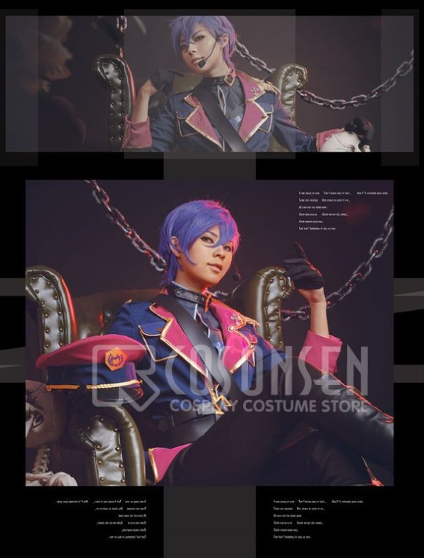 画像3: 【25%OFF】あんさんぶるスターズ あんスタ 生け贄◆不死者たちの復活祭 乙狩アドニス コスプレ衣装