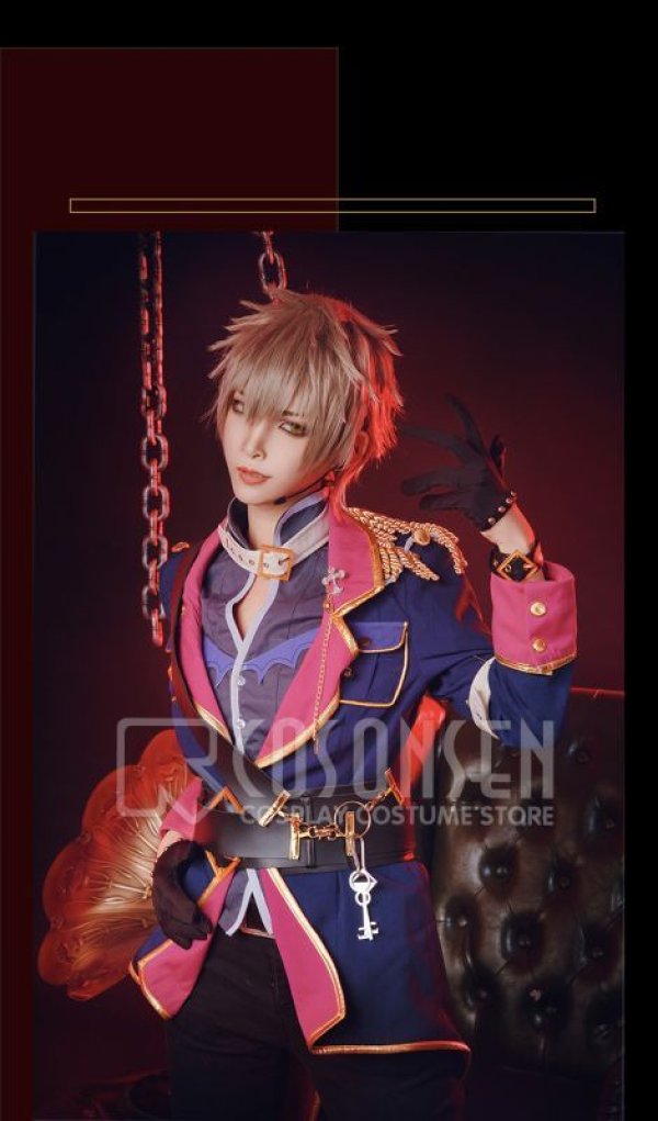 画像4: 【25%OFF】あんさんぶるスターズ あんスタ 生け贄◆不死者たちの復活祭 大神晃牙 コスプレ衣装