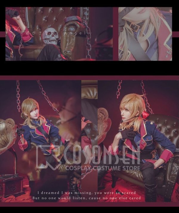 画像4: 【25%OFF】あんさんぶるスターズ あんスタ 生け贄◆不死者たちの復活祭 羽風薫 コスプレ衣装