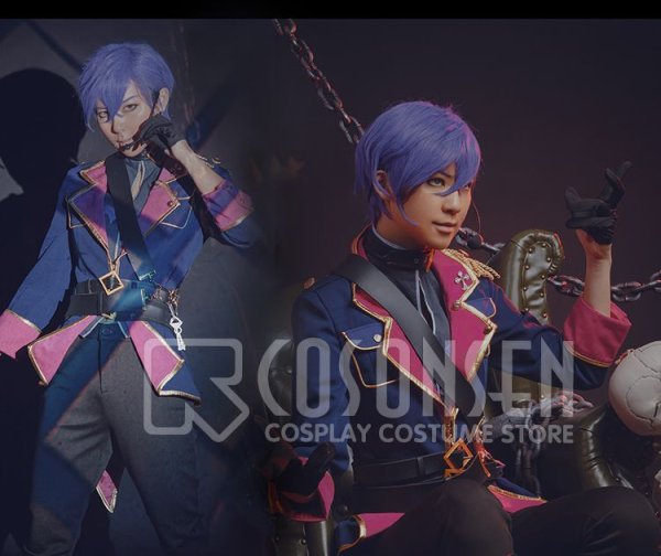 画像4: 【25%OFF】あんさんぶるスターズ あんスタ 生け贄◆不死者たちの復活祭 乙狩アドニス コスプレ衣装