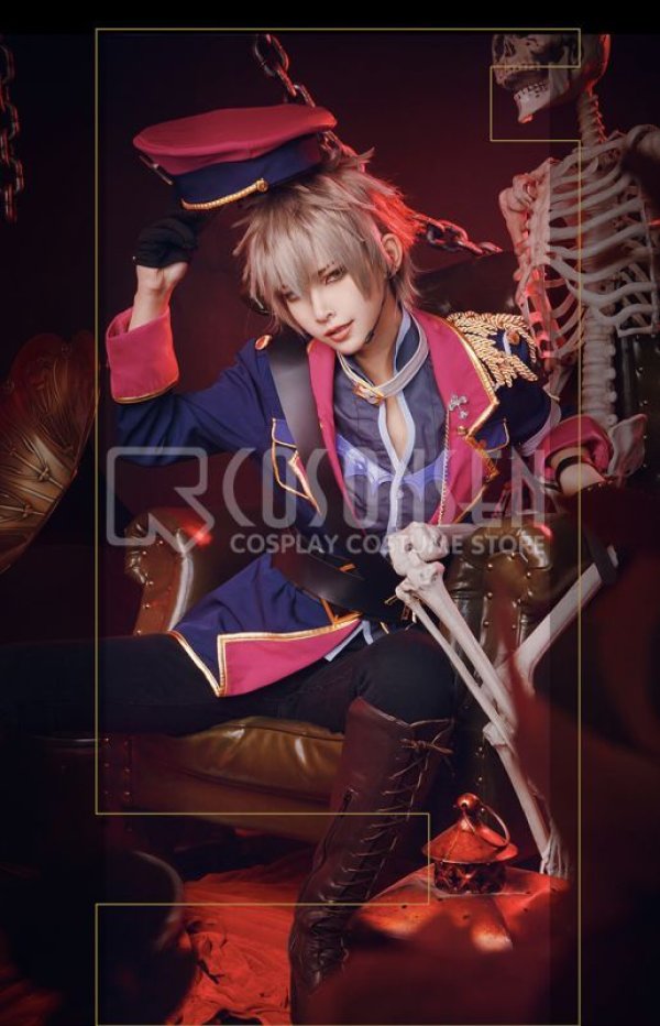 画像3: 【25%OFF】あんさんぶるスターズ あんスタ 生け贄◆不死者たちの復活祭 大神晃牙 コスプレ衣装