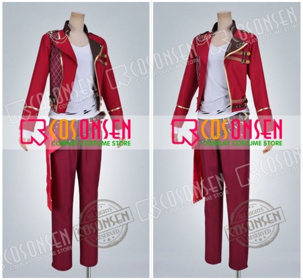 画像3: 【25%OFF】あんさんぶるスターズ あんスタ デコレート 深紅のショコラフェス 朔間零 大神晃牙 コスプレ衣装