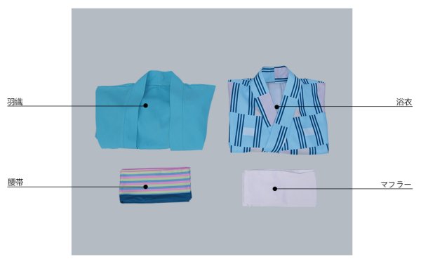 画像14: 【20%OFF】刀剣乱舞 とうらぶ 大江戸温泉 大和守安定 コスプレ衣装