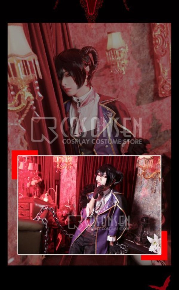 画像6: 【25%OFF】あんさんぶるスターズ あんスタ スカウト!悪魔の館 朔間凛月 コスプレ衣装