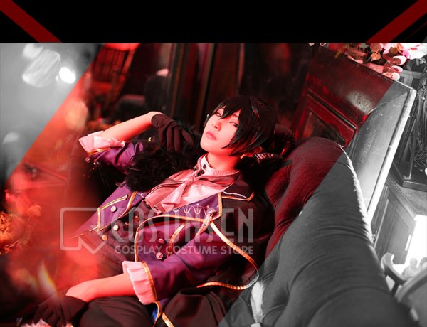 画像4: 【25%OFF】あんさんぶるスターズ あんスタ スカウト!悪魔の館 朔間凛月 コスプレ衣装