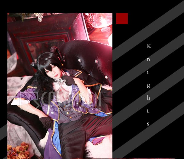 画像9: 【25%OFF】あんさんぶるスターズ あんスタ スカウト!悪魔の館 朔間凛月 コスプレ衣装