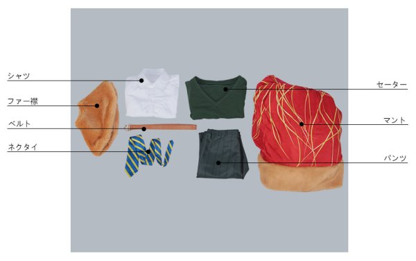 画像17: 【25%OFF】Fate/Grand Order FGO ウェイバー・ベルベット エルメロイII 諸葛孔明 コスプレ衣装 第三再臨 キャスター