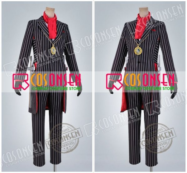 画像10: 【25%OFF】Fate/Grand Order FGO アントニオ・サリエリ コスプレ衣装 霊基再臨 第二段階 スーツ